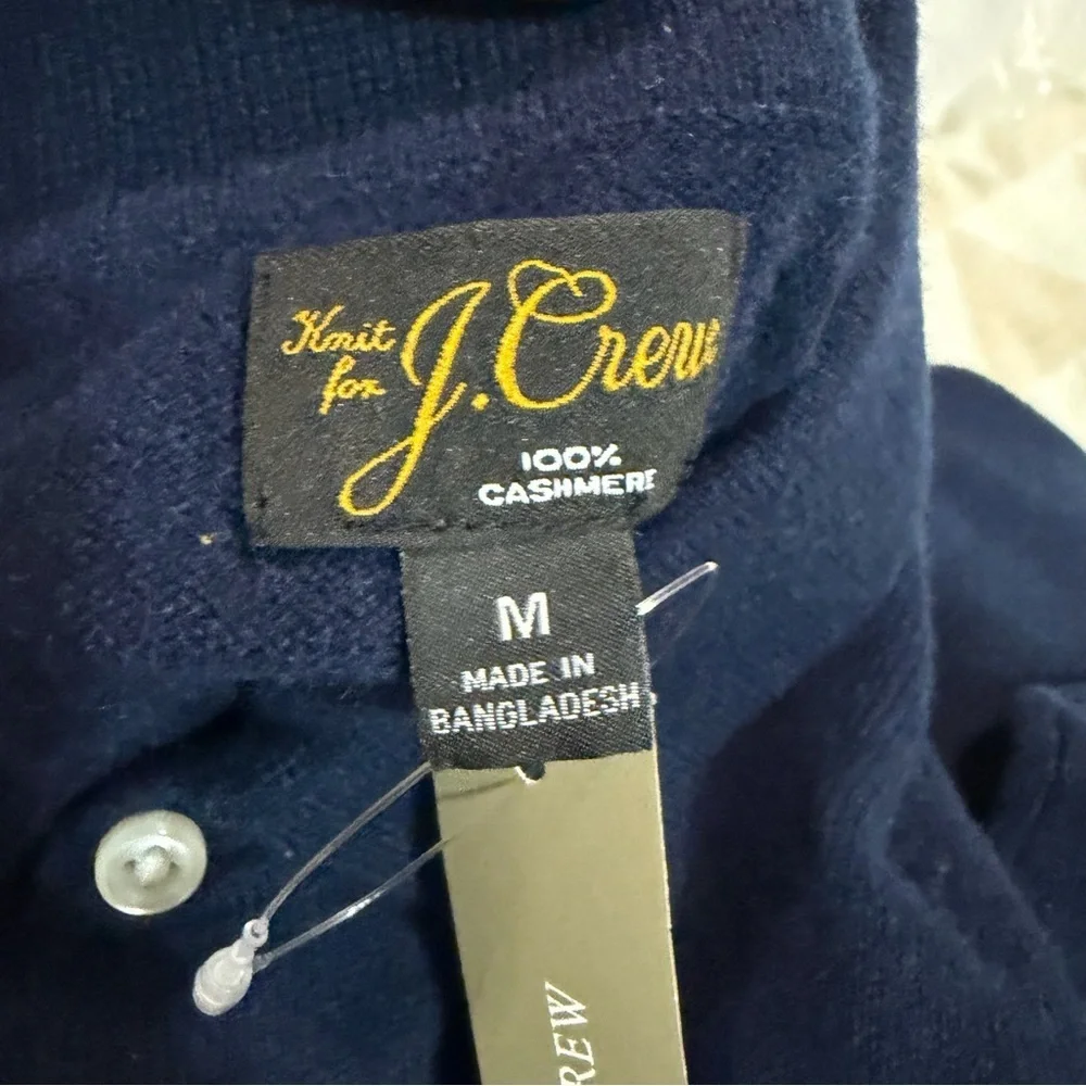 J crew Cashmere collared sweater-polo
